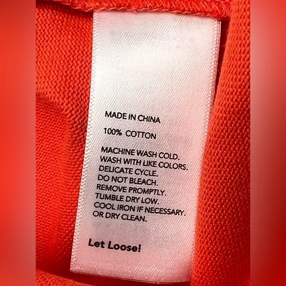 Kate Spade beautiful orange/ coral color top NWT